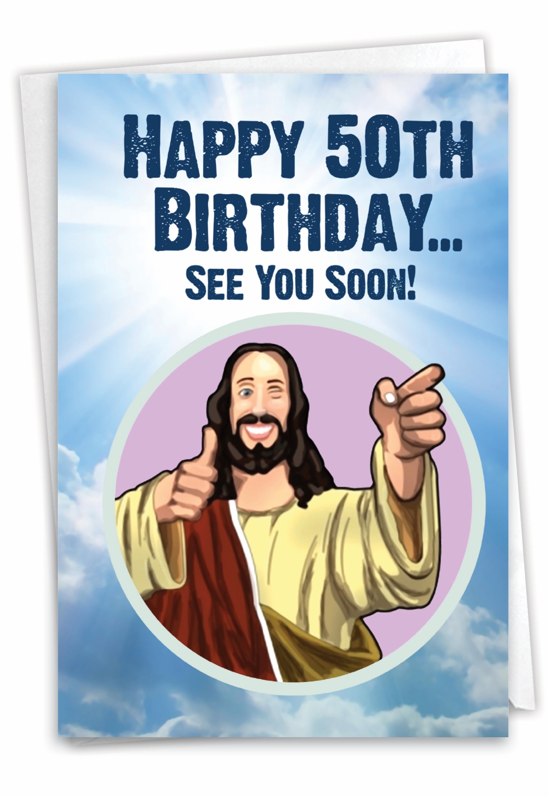 See You Soon 50 Funny Milestone Birthday Greeting Card