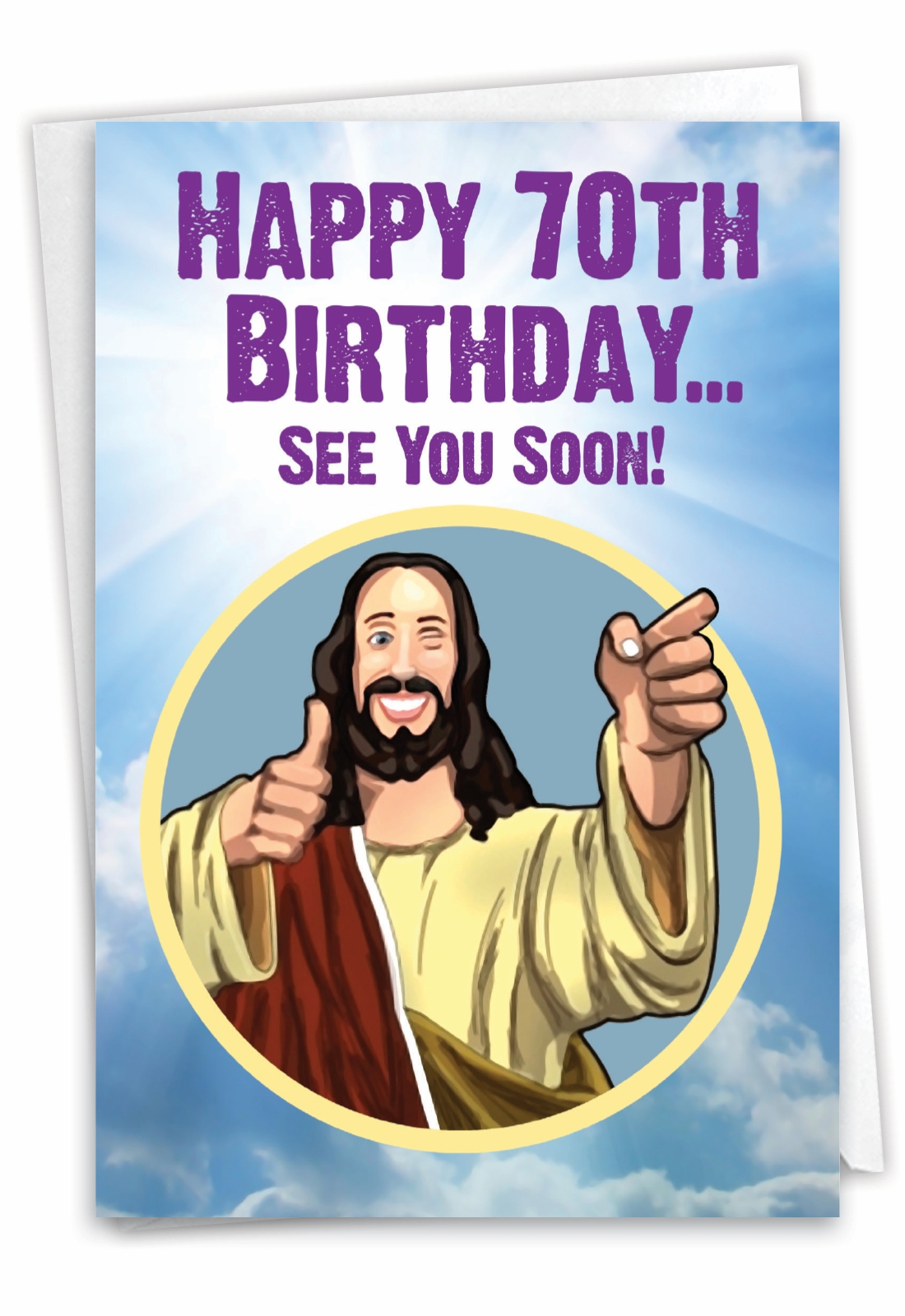 See You Soon 70 Funny Milestone Birthday Greeting Card