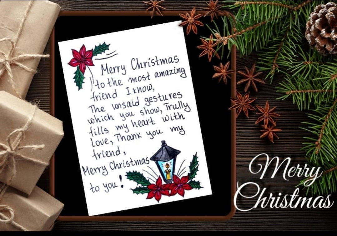 Short Christmas Message For Friends Heartfelt Christmas Eve Wishes 130 Messages To Spread Joy Christmas Cards Messages For Friends Holiday Card