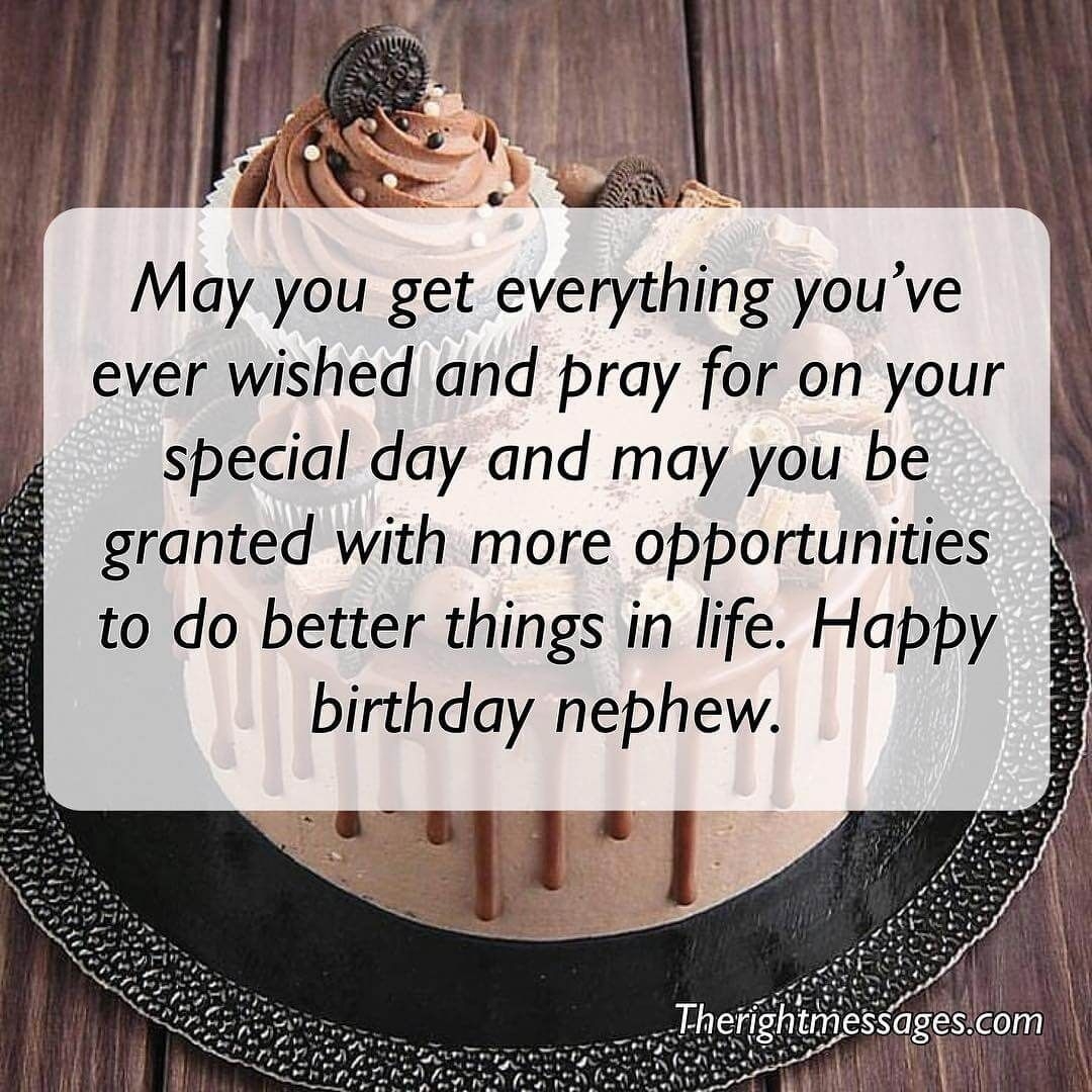 Short Long Birthday Wishes Messages For Nephew The Right Messages