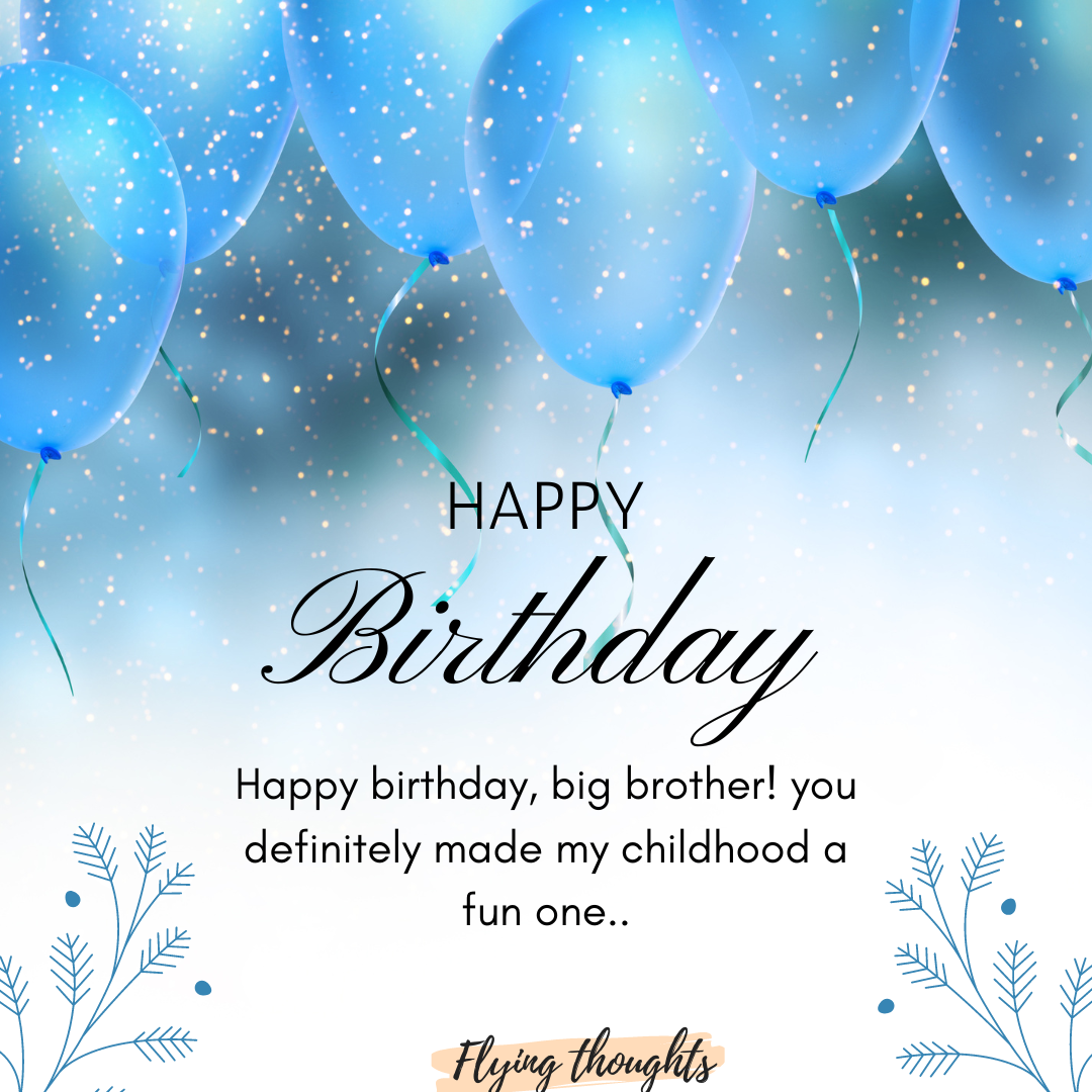 Simple Heart Touching Happy Birthday Wishes For Brother Tatto Font Happy Birthday Message For Brother Happy Birthday Message For Brother From Sister