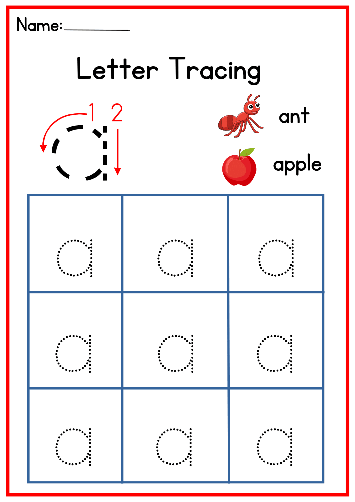 Small Letters Tracing Worksheets A To Z With Printable PDF Free Worksheets Library
