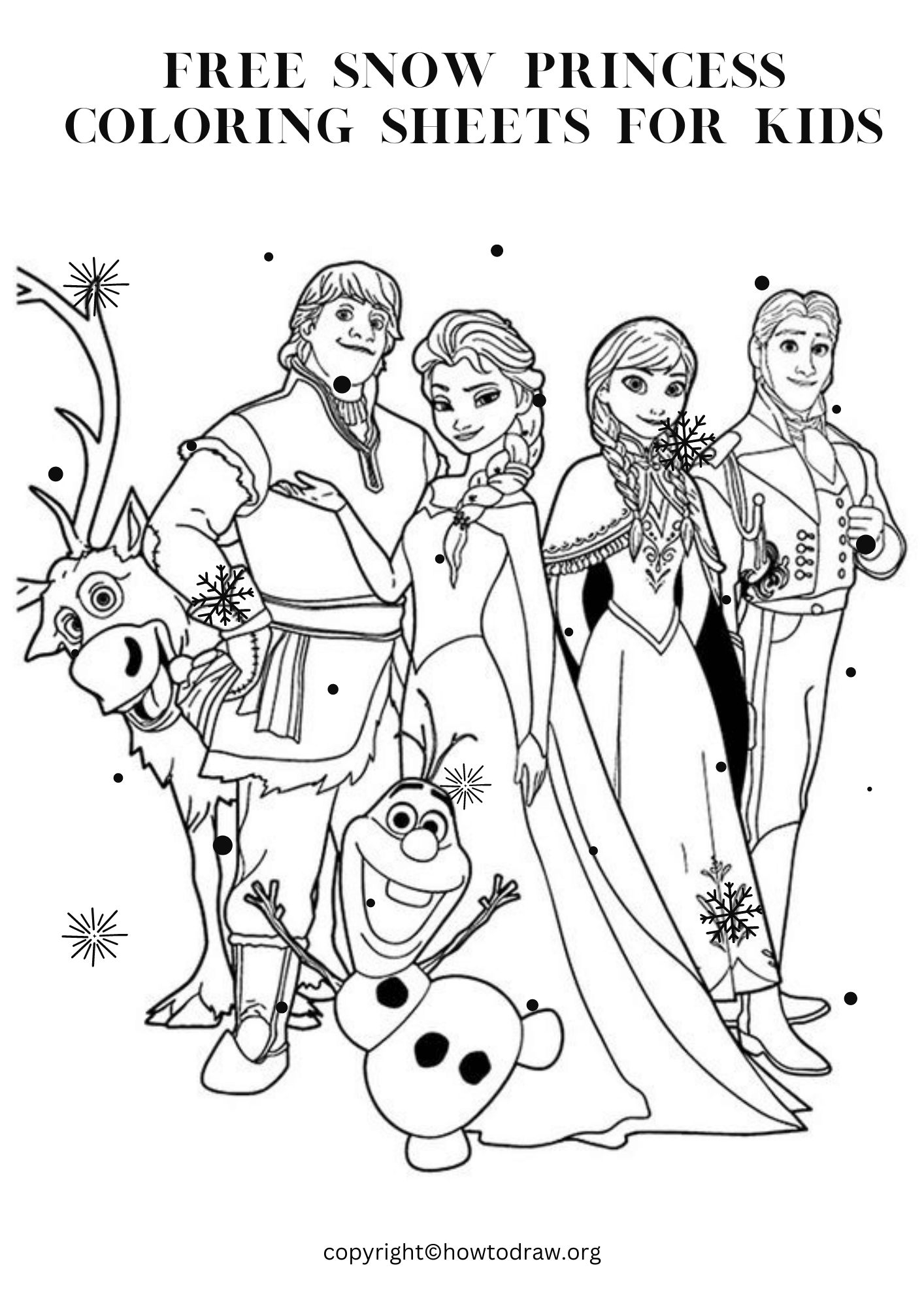 free coloring pages of princesses