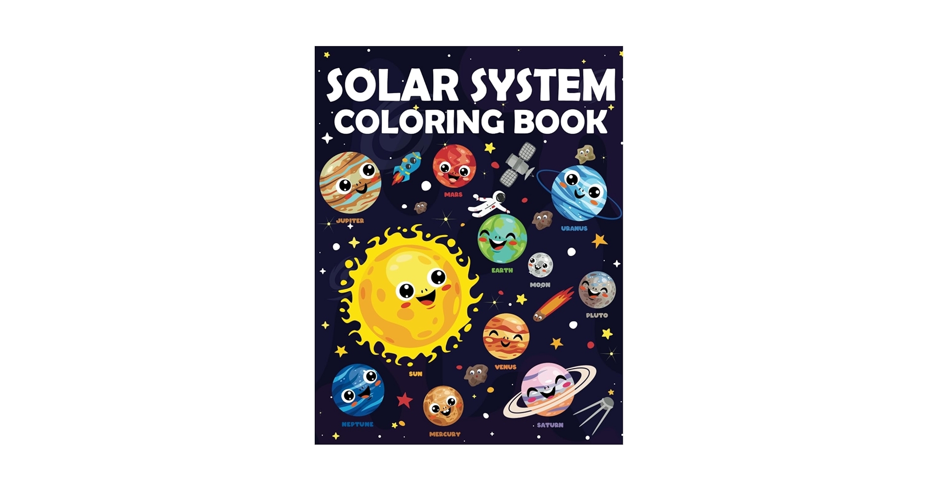 Solar System Coloring Book For Kids Planets Coloring Book Adventure Robert 9798861794237 Amazon Books Solar System Coloring Book For Kids Planets Coloring Book Adventure Robert 9798861794237 Amazon Books