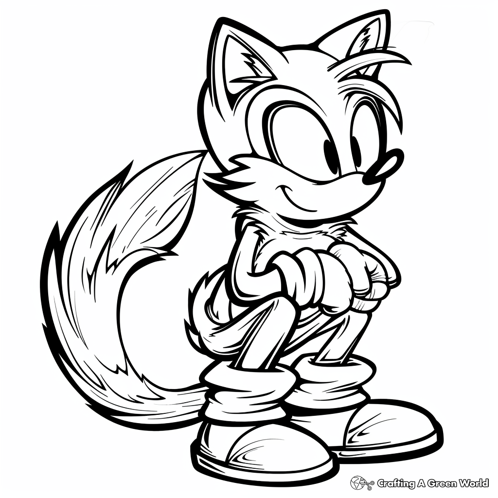 Sonic And Friends Coloring Pages Free Printable 