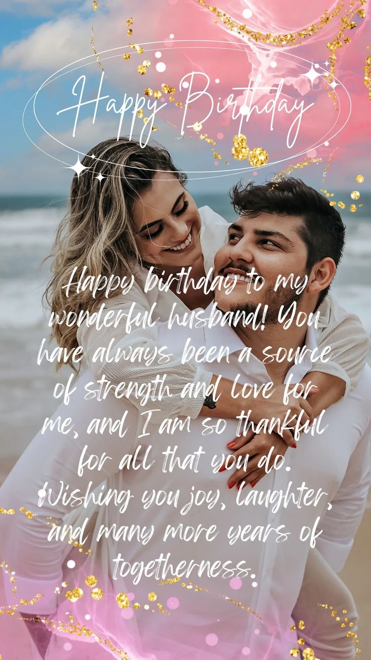 Soulmate Romantic Birthday Wishes For Husband From Wife
