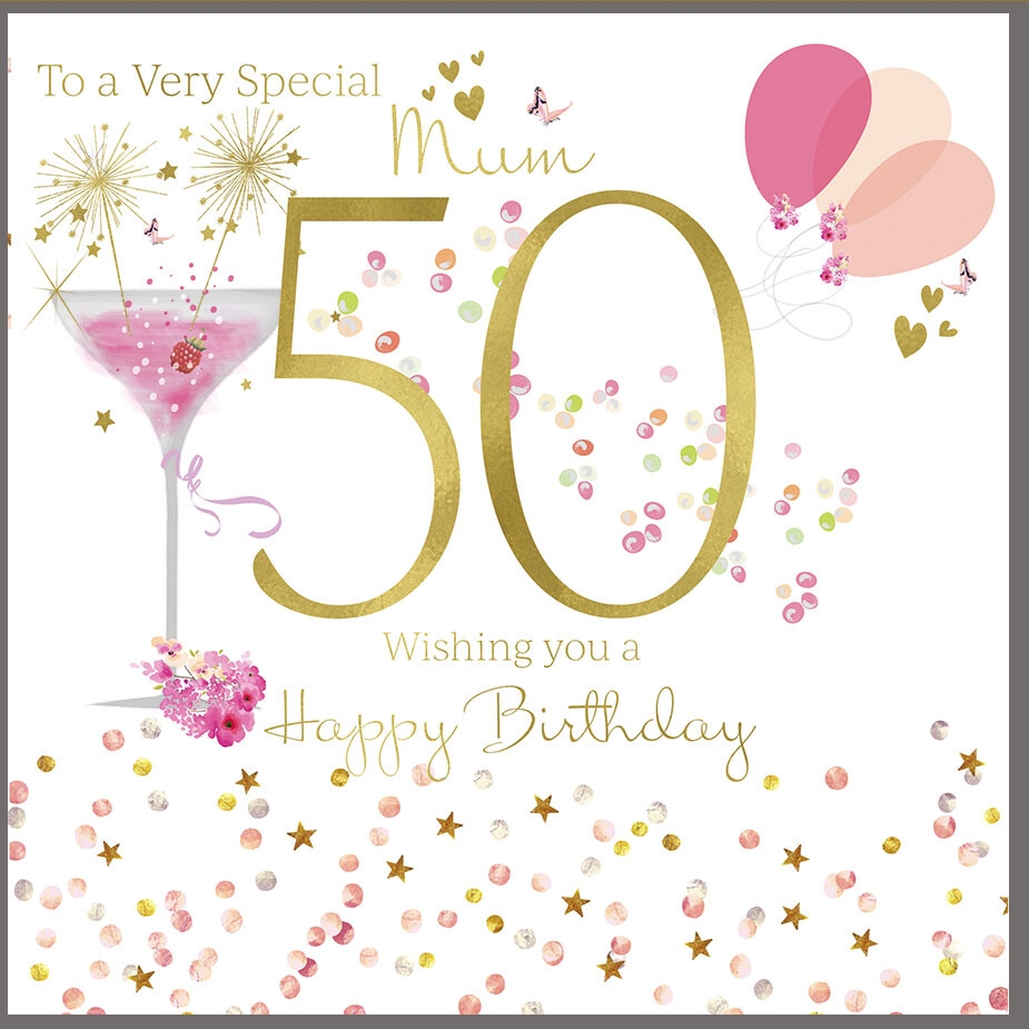 Special MUM Happy 50th Birthday Card Large 8 25 X 8 25 Inches Rush Design EBay Special MUM Happy 50th Birthday Card Large 8 25 X 8 25 Inches Rush Design EBay