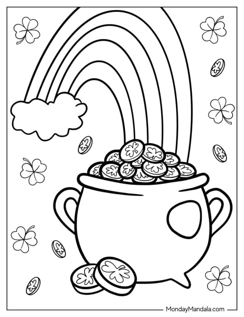 Free Printable St Patrick’s Day Coloring Pages
