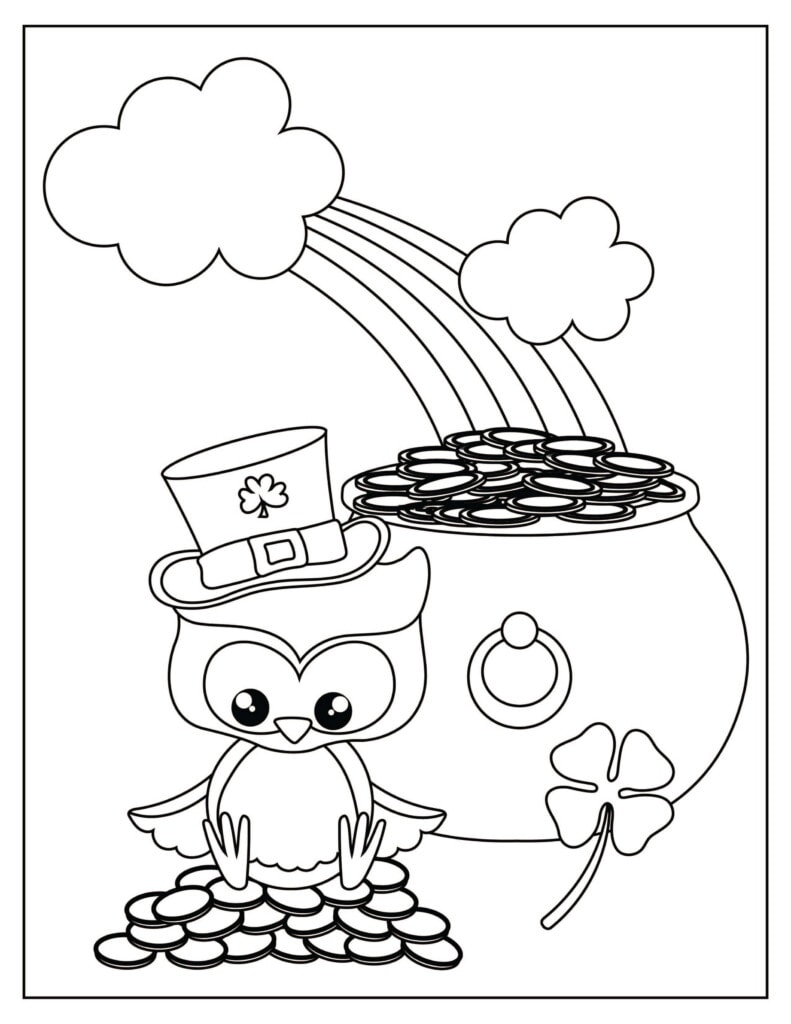 St Patrick s Day Coloring Pages Kids Activity Zone