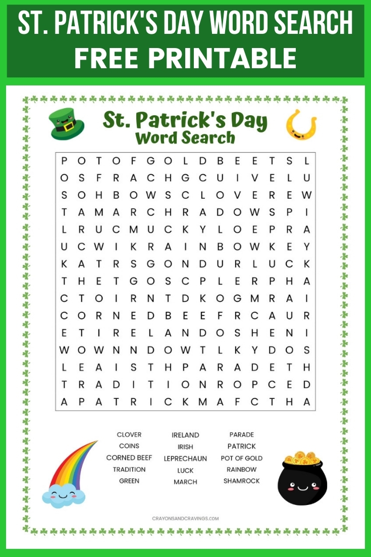 st patrick's day worksheet