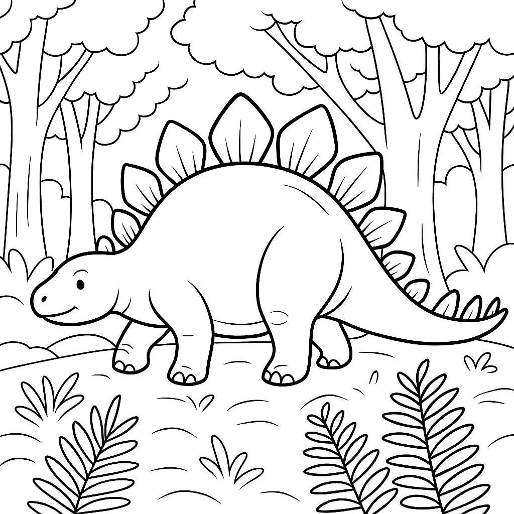 Stegosaurus Coloring Page 2025 Printable Dinosaur Coloring PDF Forest Scene Kids Adult Digital Download Etsy Stegosaurus Coloring Page 2025 Printable Dinosaur Coloring PDF Forest Scene Kids Adult Digital Download Etsy