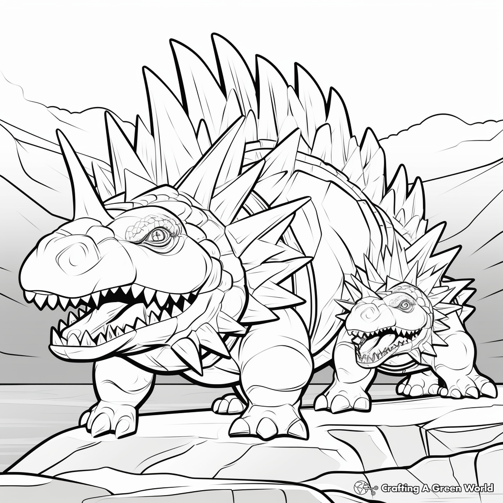 Stegosaurus Coloring Pages Free Printable Stegosaurus Coloring Pages Free Printable
