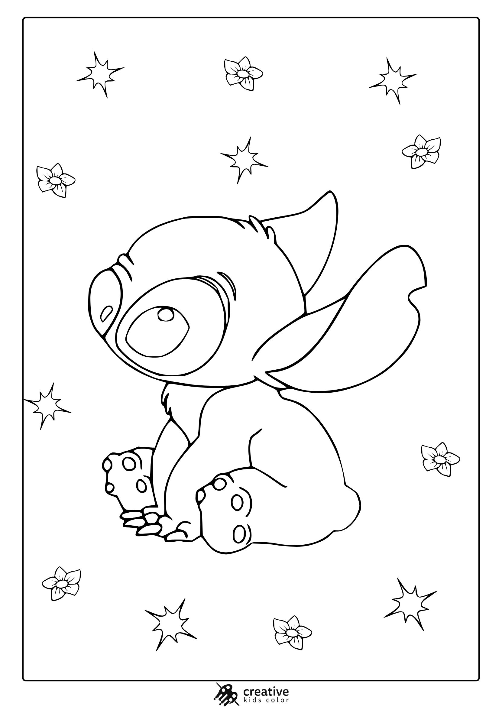 stitch free coloring pages stitch free coloring pages