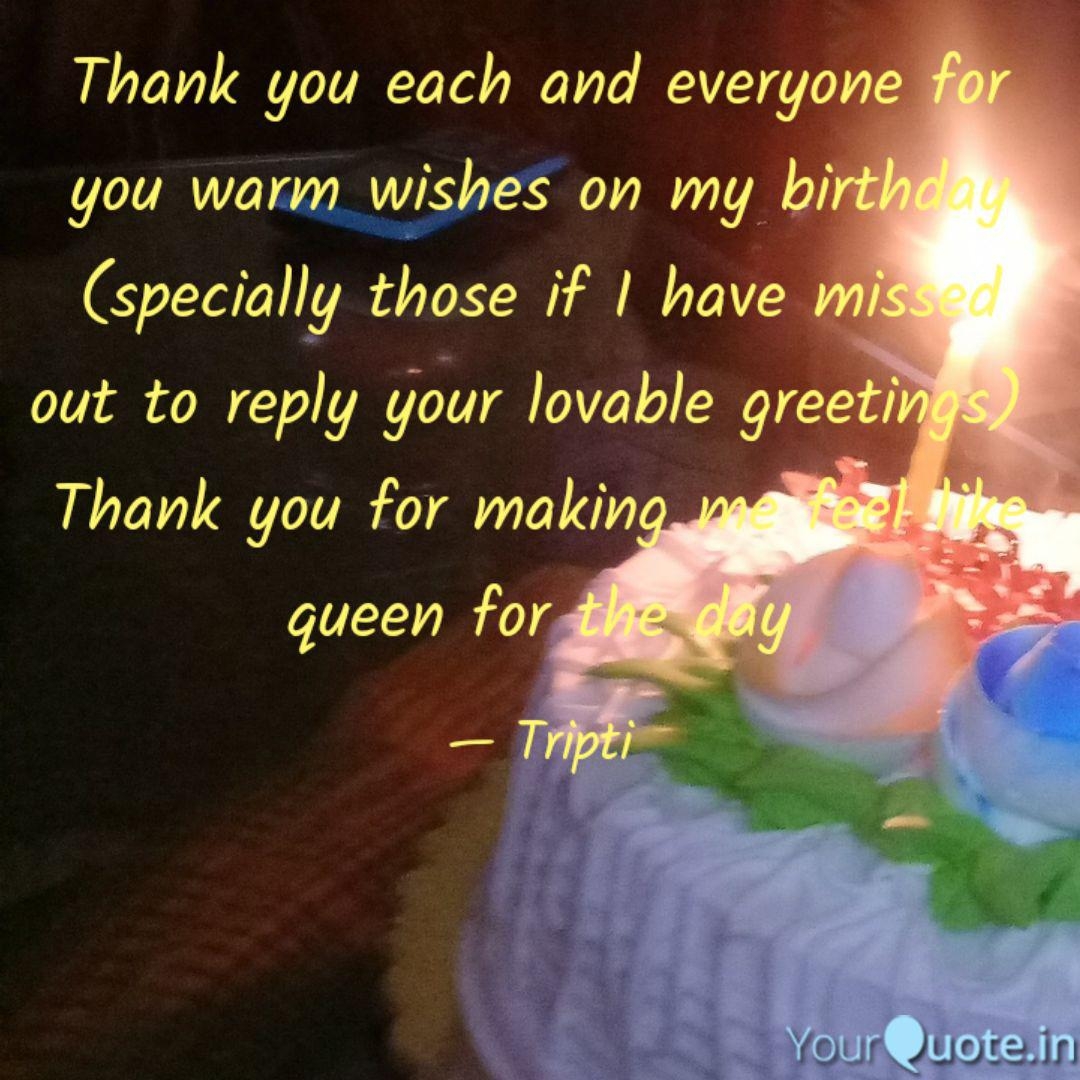 Thank You Each And Everyo Quotes Writings By Tripti Gogoi YourQuote
