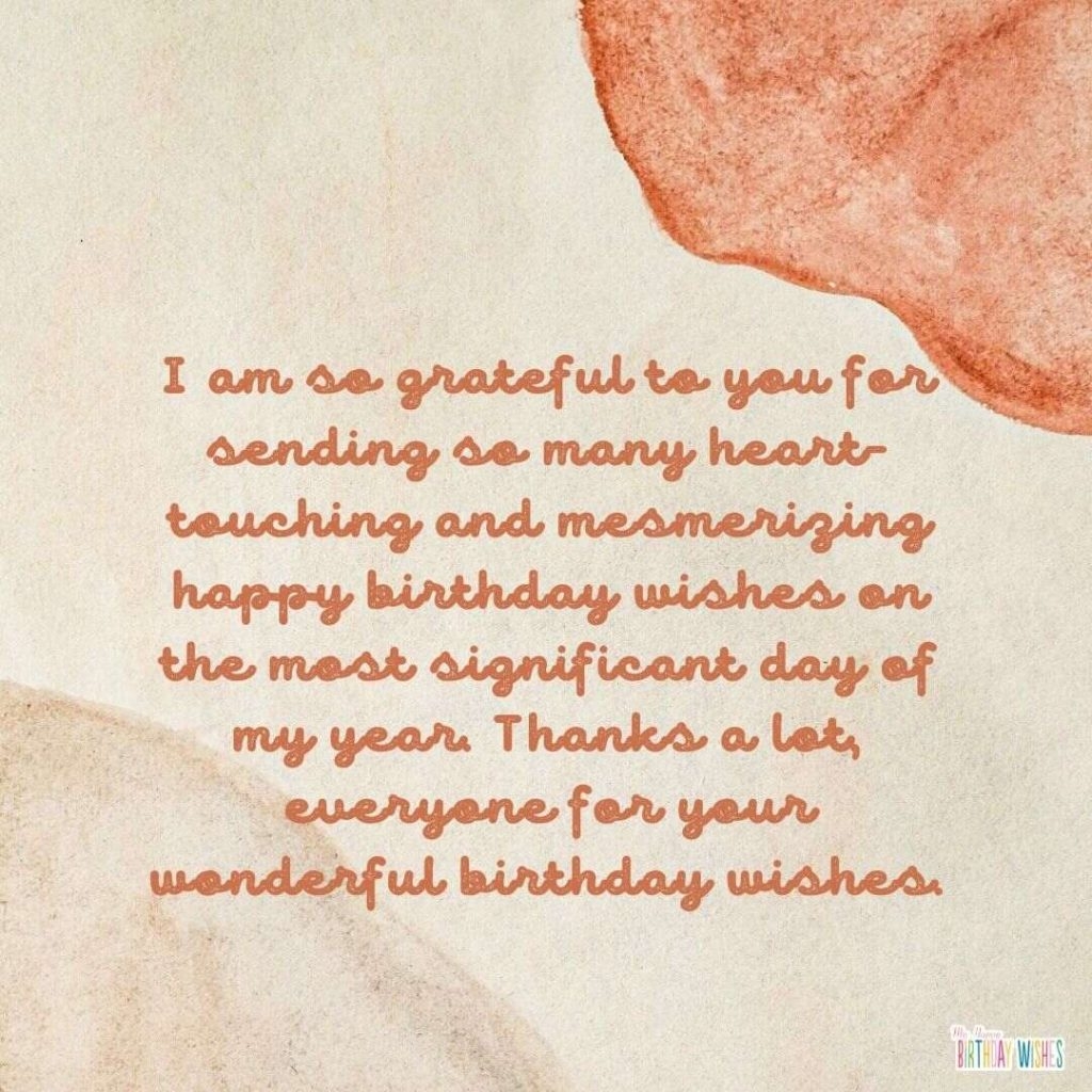 Thank You Quotes And Sayings My Happy Birthday Wishes