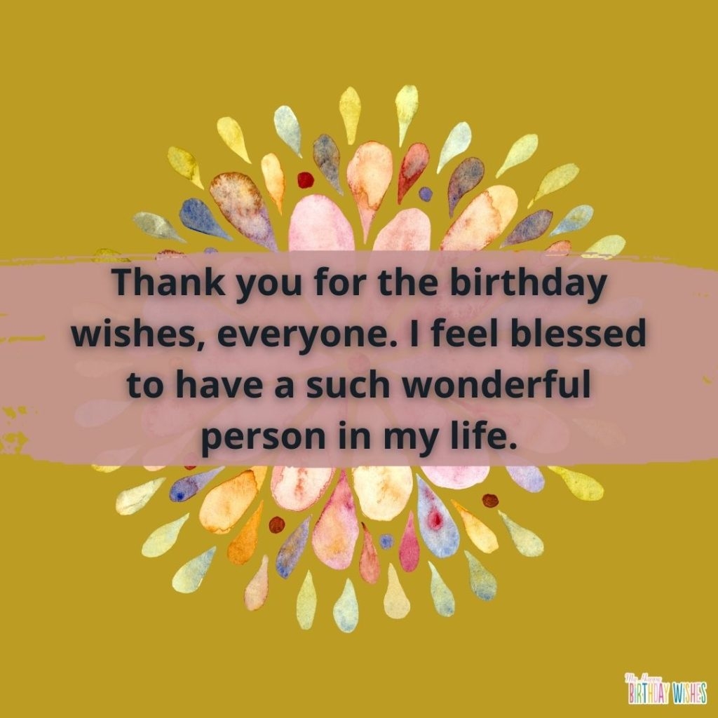 Thank You Quotes And Sayings My Happy Birthday Wishes