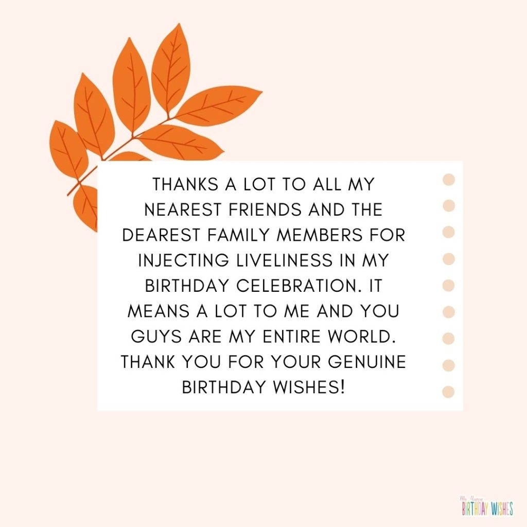 Thank You Quotes And Sayings My Happy Birthday Wishes