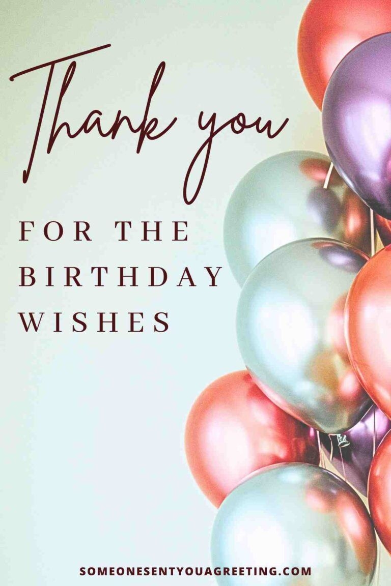 Thanks For The Birthday Wishes Images For Facebook To Thank For All The Birthday Wishes Thanks For The Birthday Wishes Images Thank You