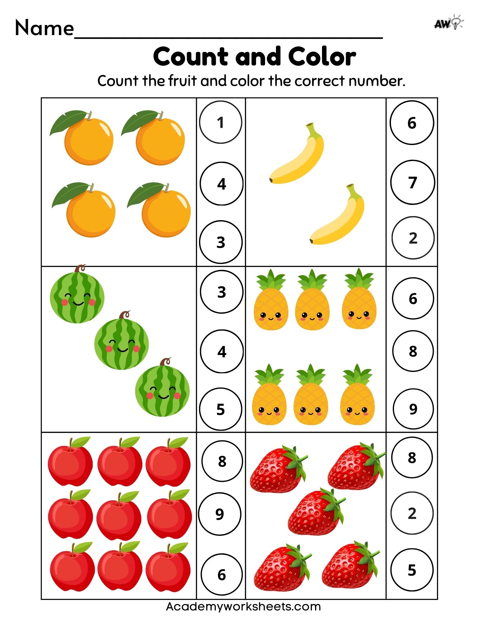 The Best Matching Numbers With Objects 1 10 Worksheets Academy Worksheets Library