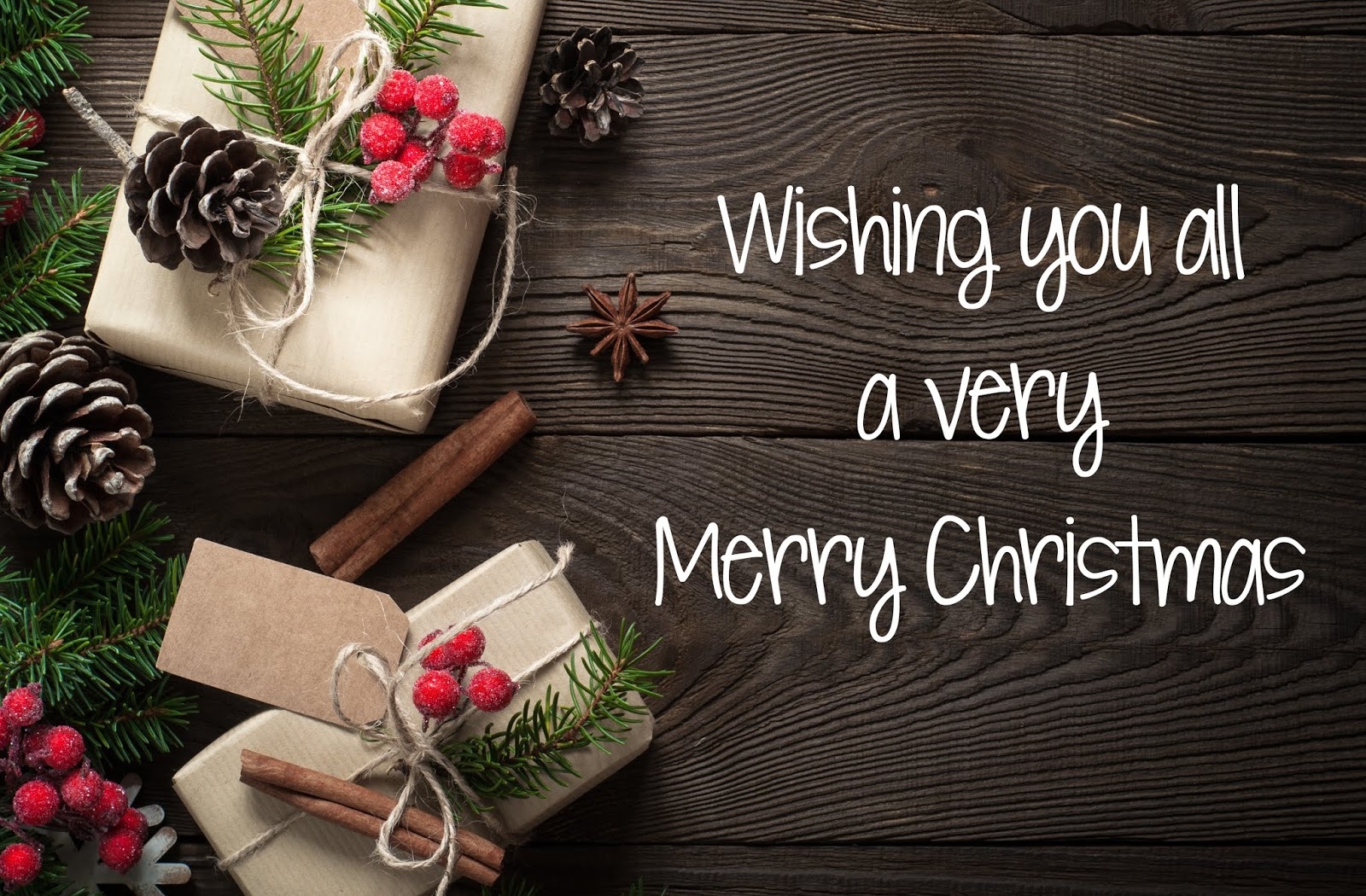 The Card Grotto Merry Christmas Happy Holidays 