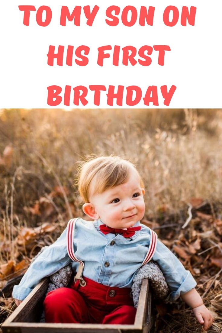 To My Son On His First Birthday Hot Mess Goes To OZ