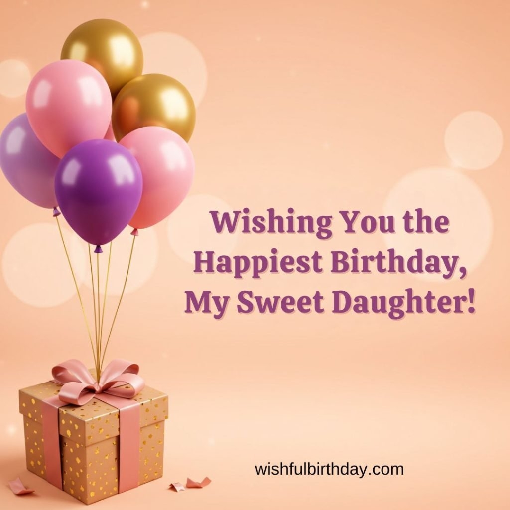 happy birthday daughter wishes