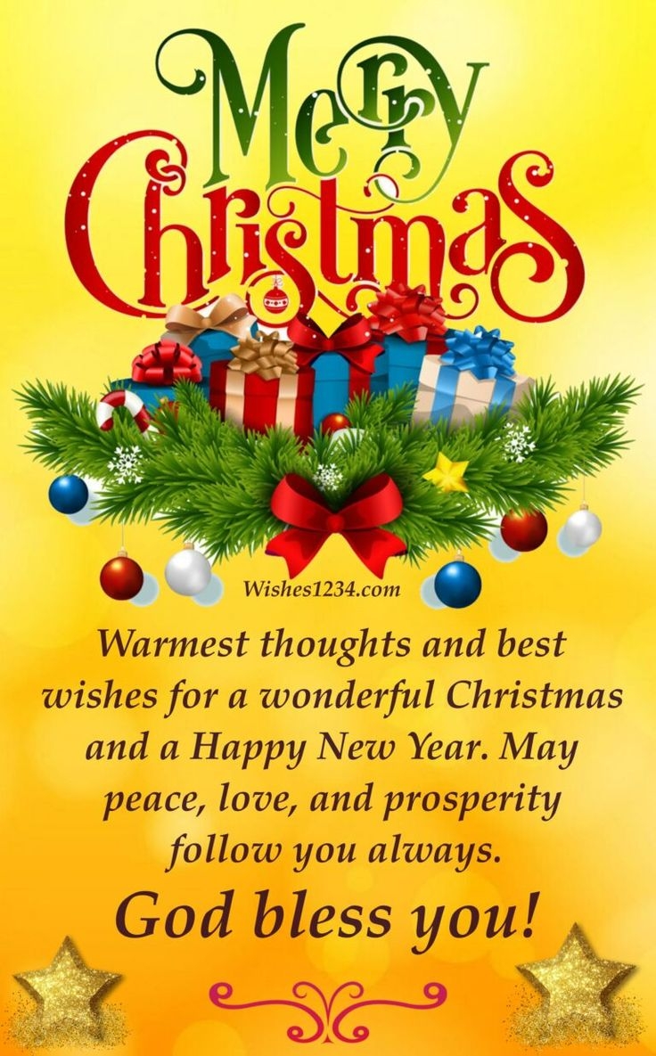Best Xmas Wishes And New Year