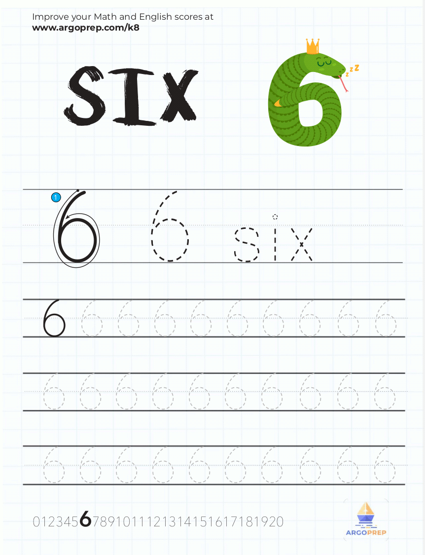 Trace Number 6 ArgoPrep