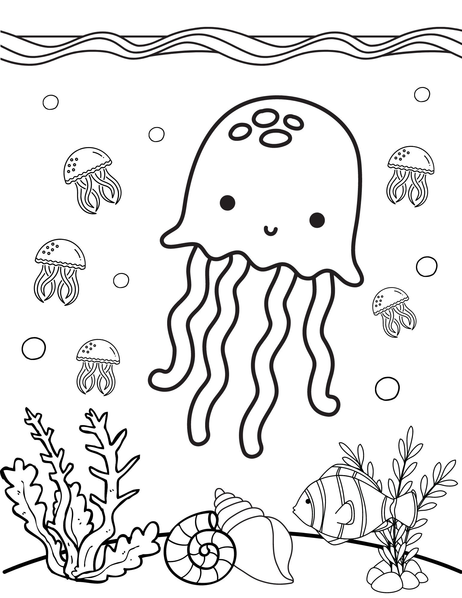 Under The Sea Coloring Pages