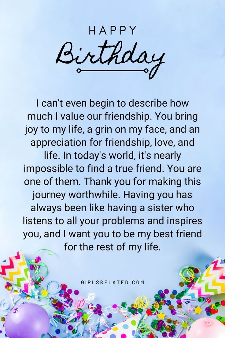 Birthday Wishes For Best Friend Images