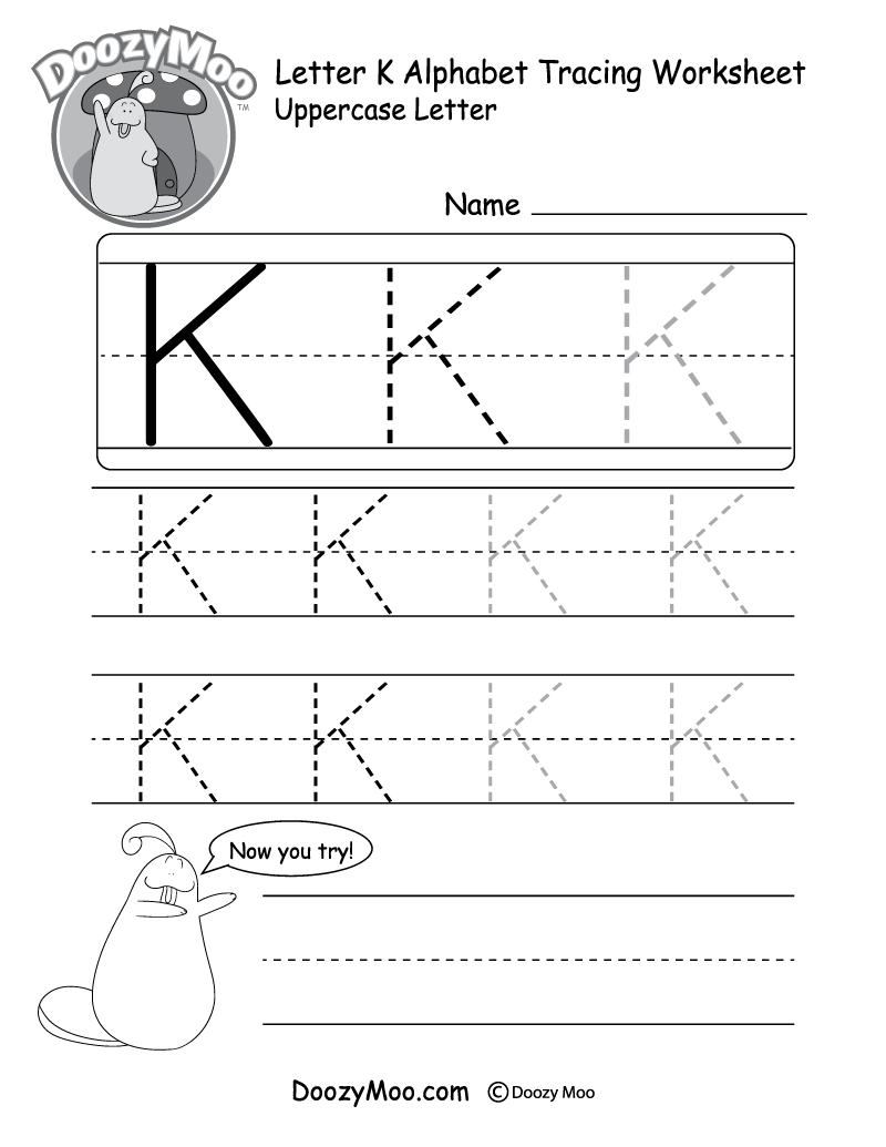 pre k tracing worksheets