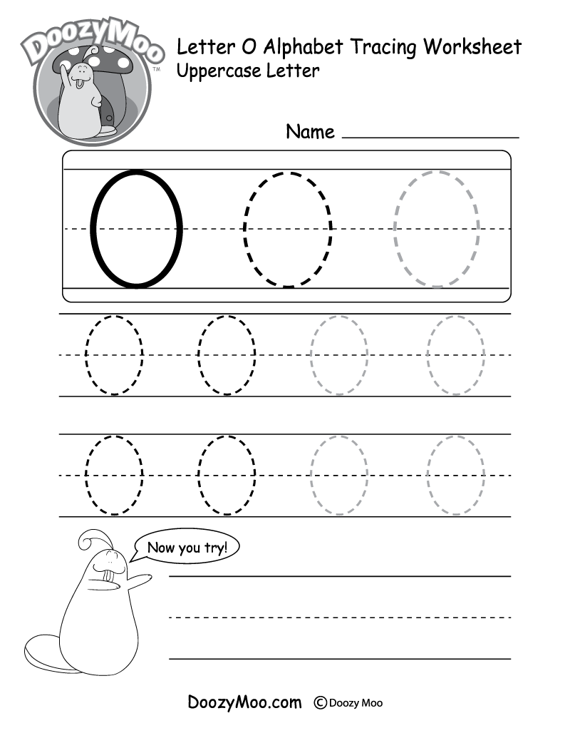 capital letter tracing worksheets