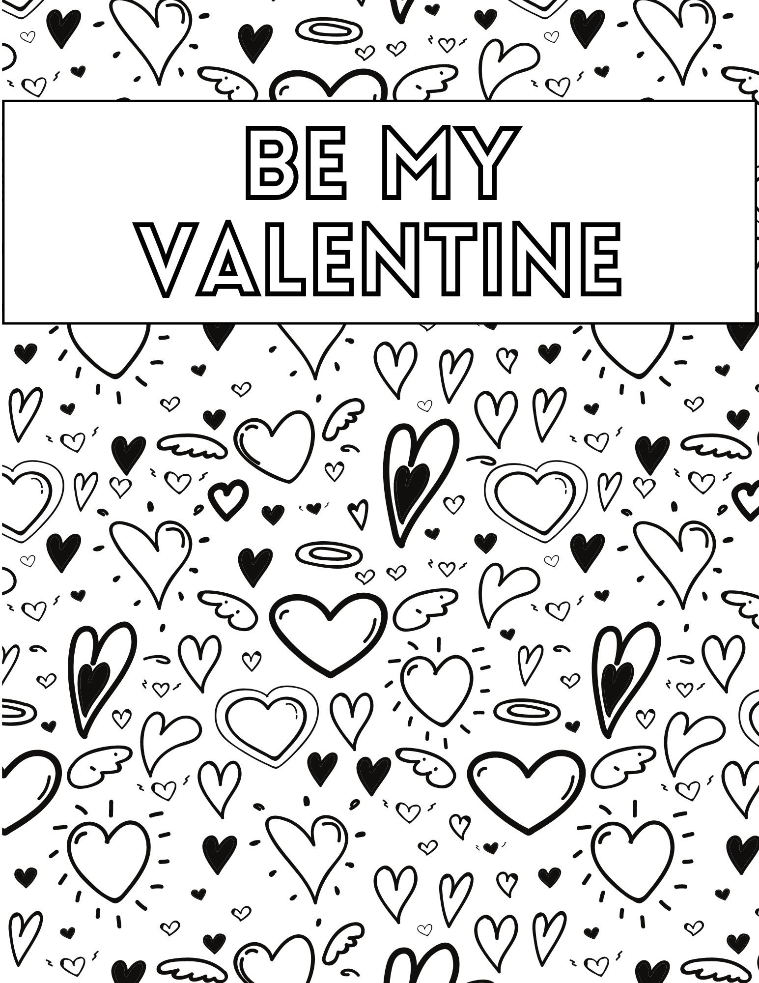 free printable valentine's day worksheets
