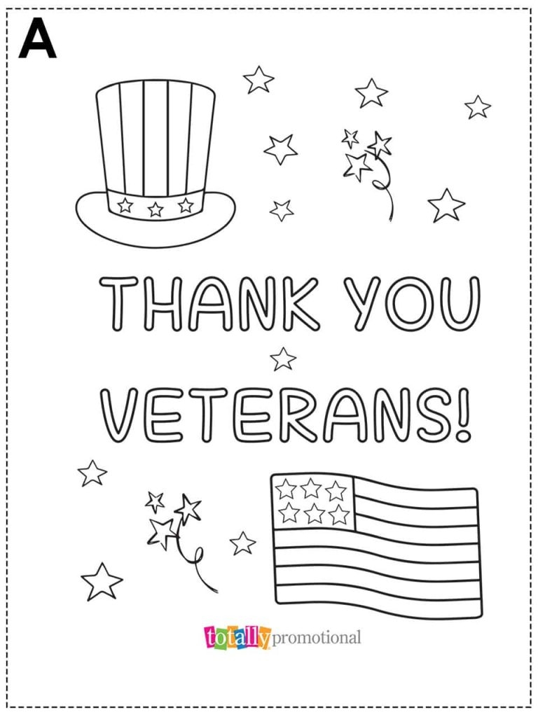 Veterans Day Coloring Sheets