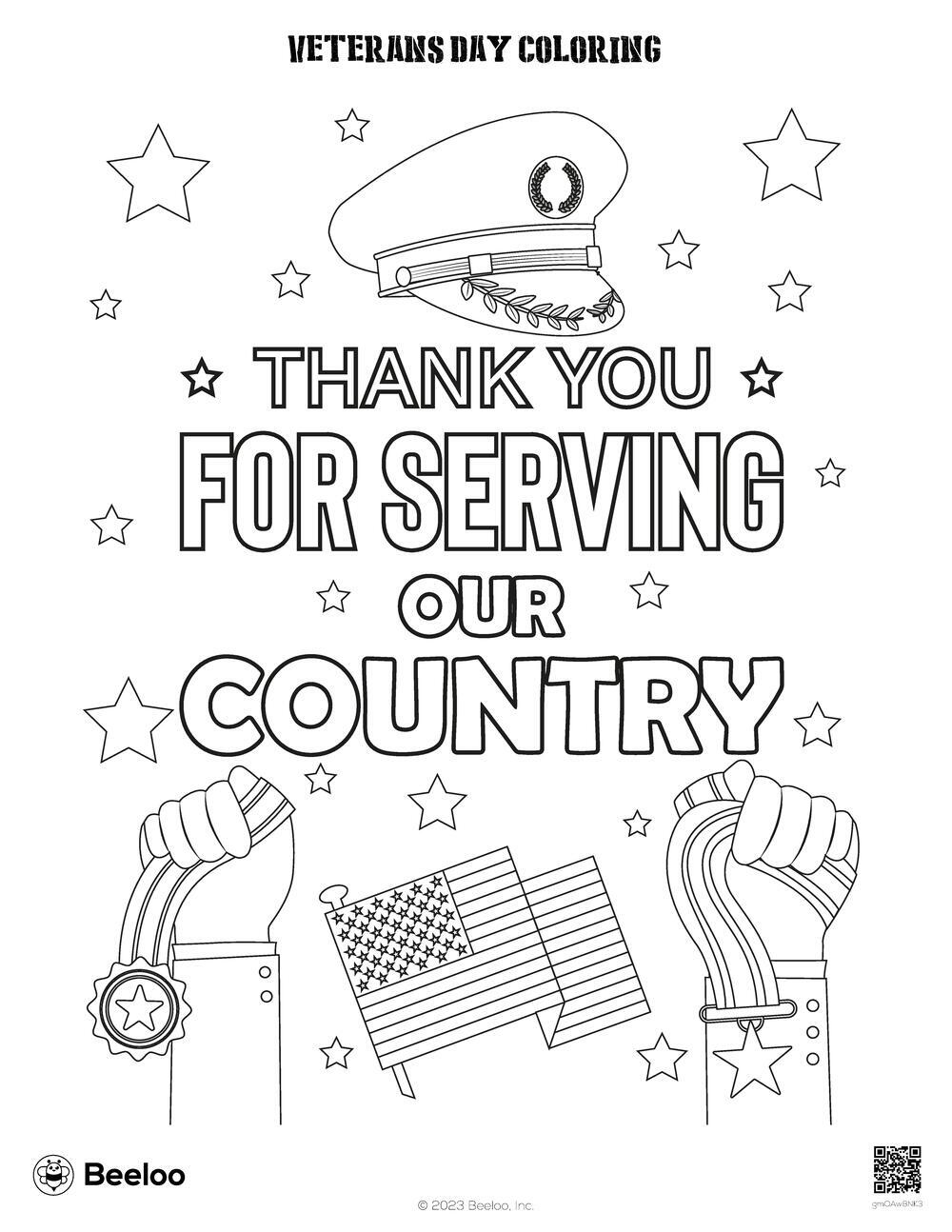 Veterans Day themed Coloring Pages Beeloo Printable Crafts And Activities For Kids Veterans Day themed Coloring Pages Beeloo Printable Crafts And Activities For Kids