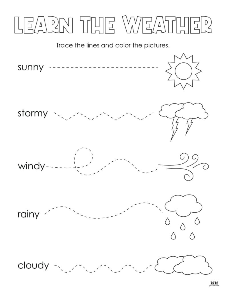 Weather Worksheets amp Printables 50 FREE Pages Printabulls Worksheets Library