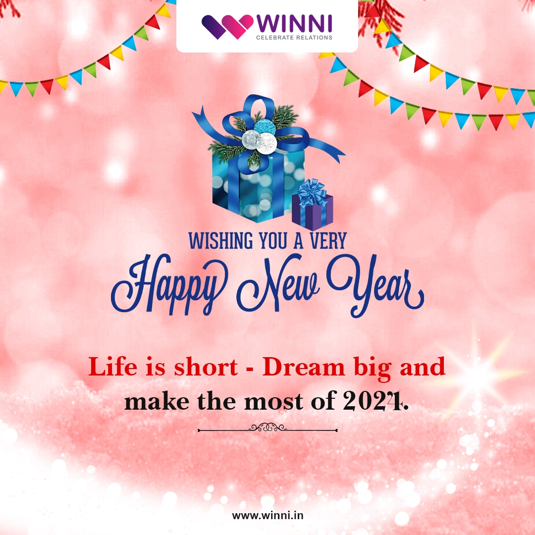 Wish Happy New Year With Messages From Winni