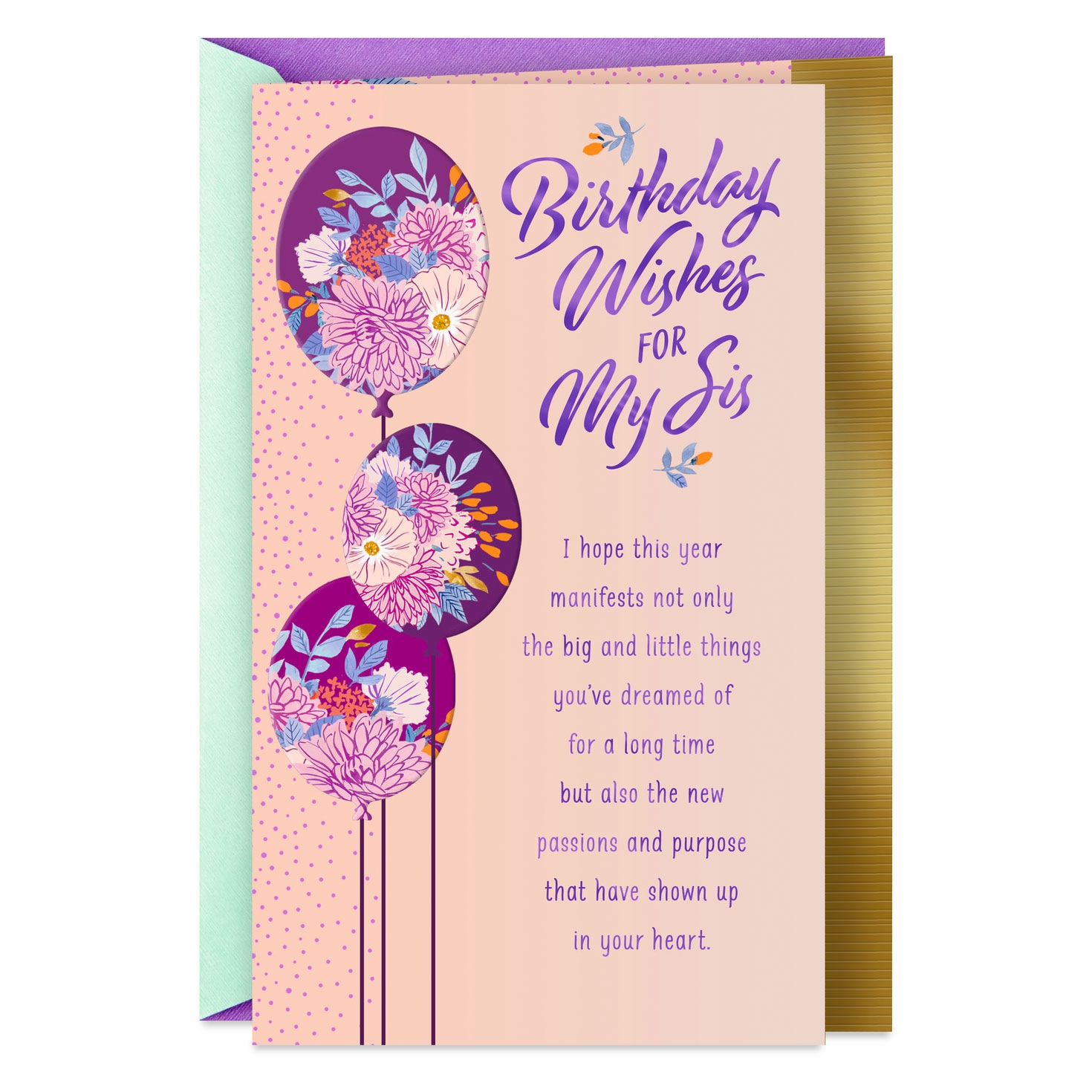 You Deserve Everything You Wish For Birthday Card For Sister Greeting Cards Hallmark You Deserve Everything You Wish For Birthday Card For Sister Greeting Cards Hallmark