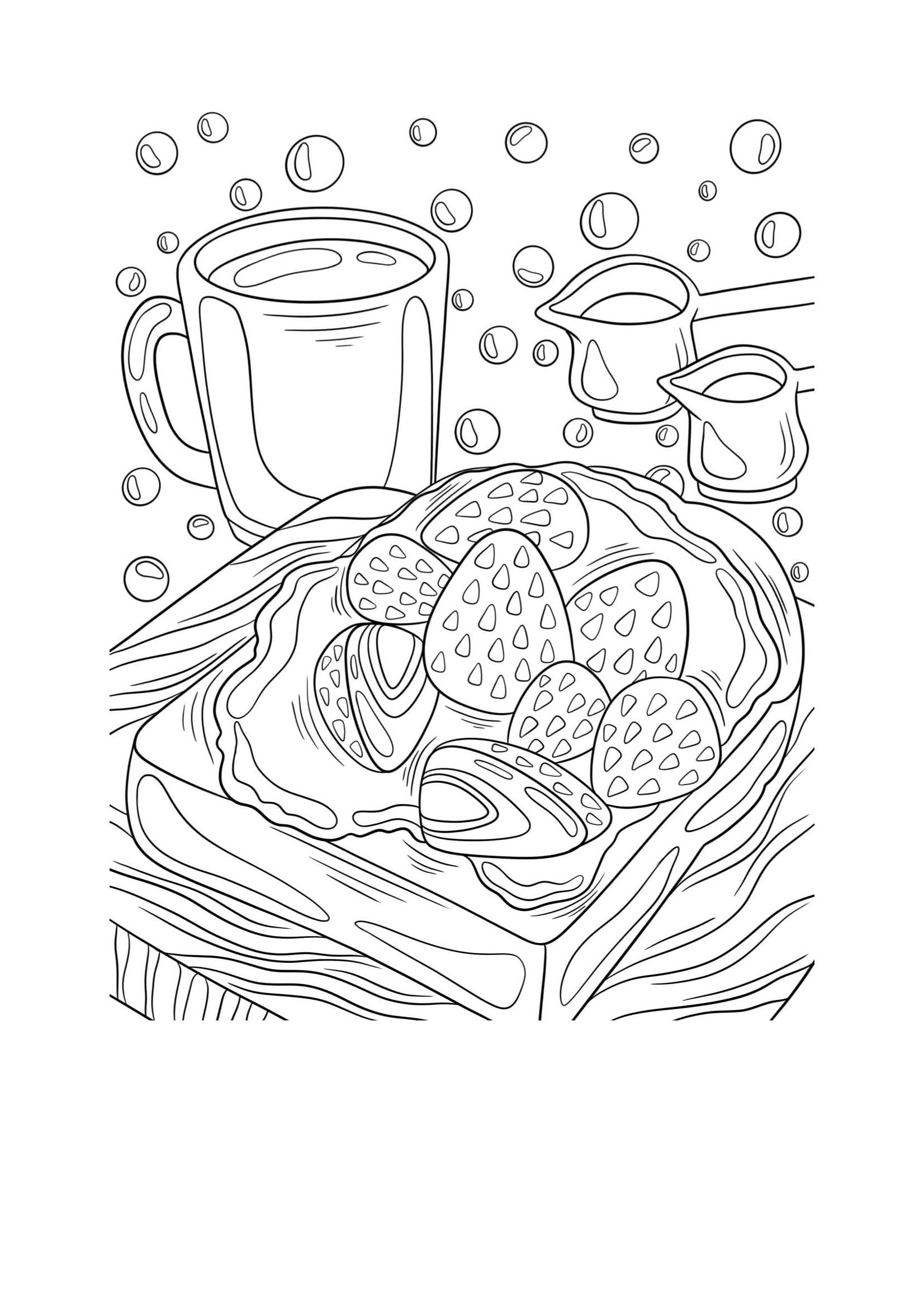 Yummy Food Coloring Book Fabulous Coloring Pages Fruits Asian Food Pizza Made By Teachers